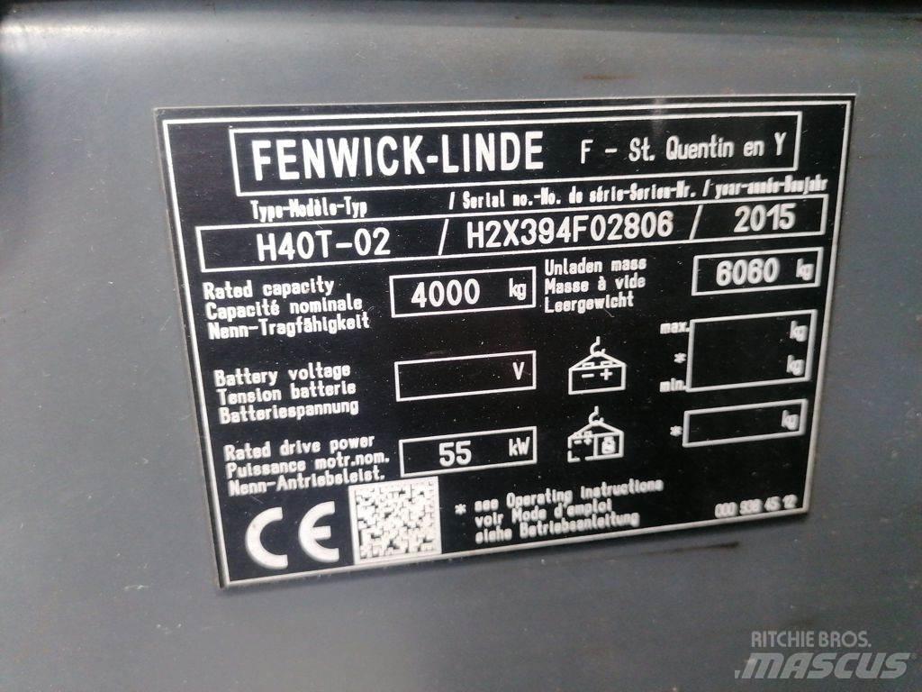 Linde H40T-02 Propan trucker