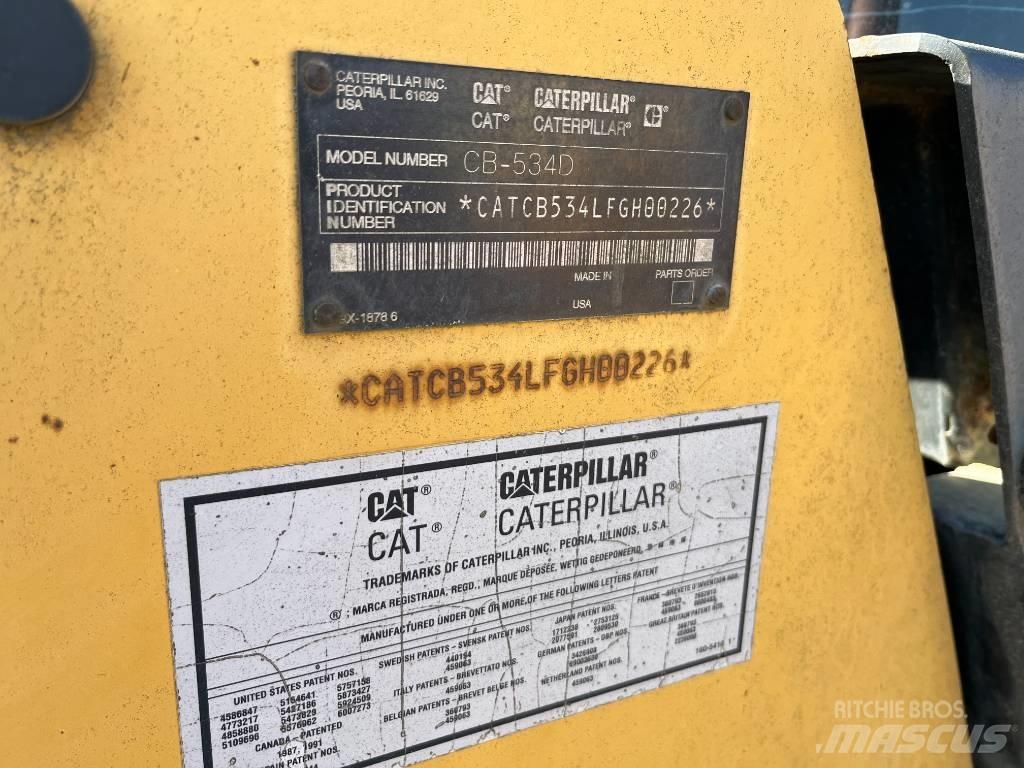 CAT CB 534 D Tandem Valser