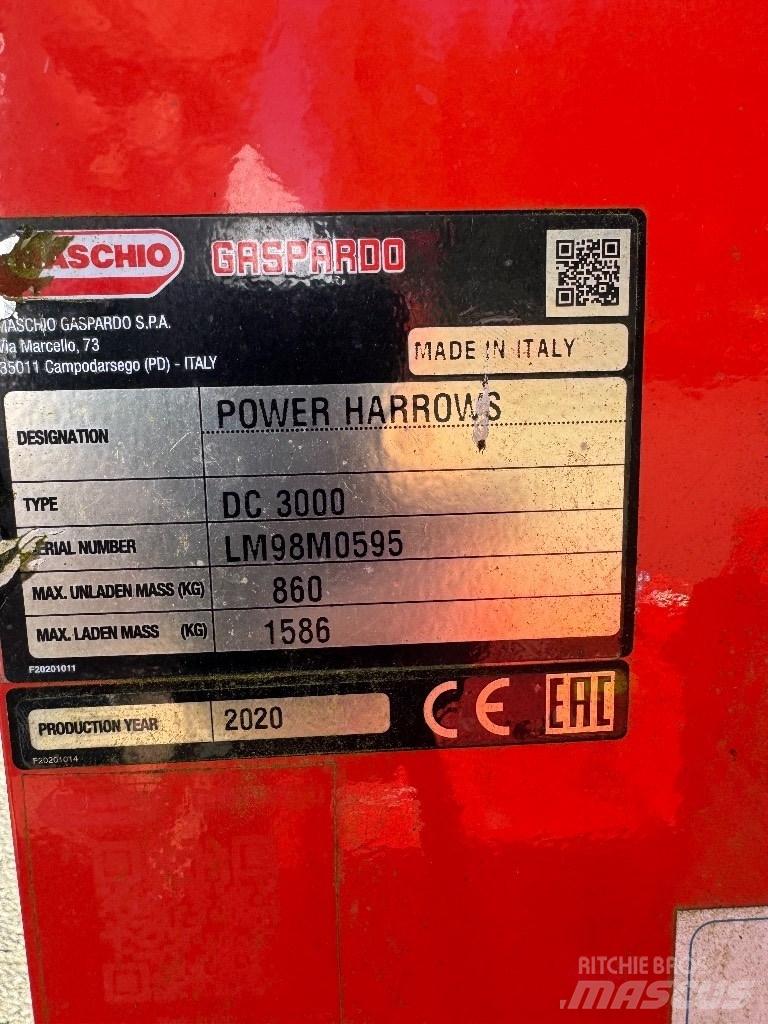 Maschio DC 3000 Rotorharver/ jordfresere