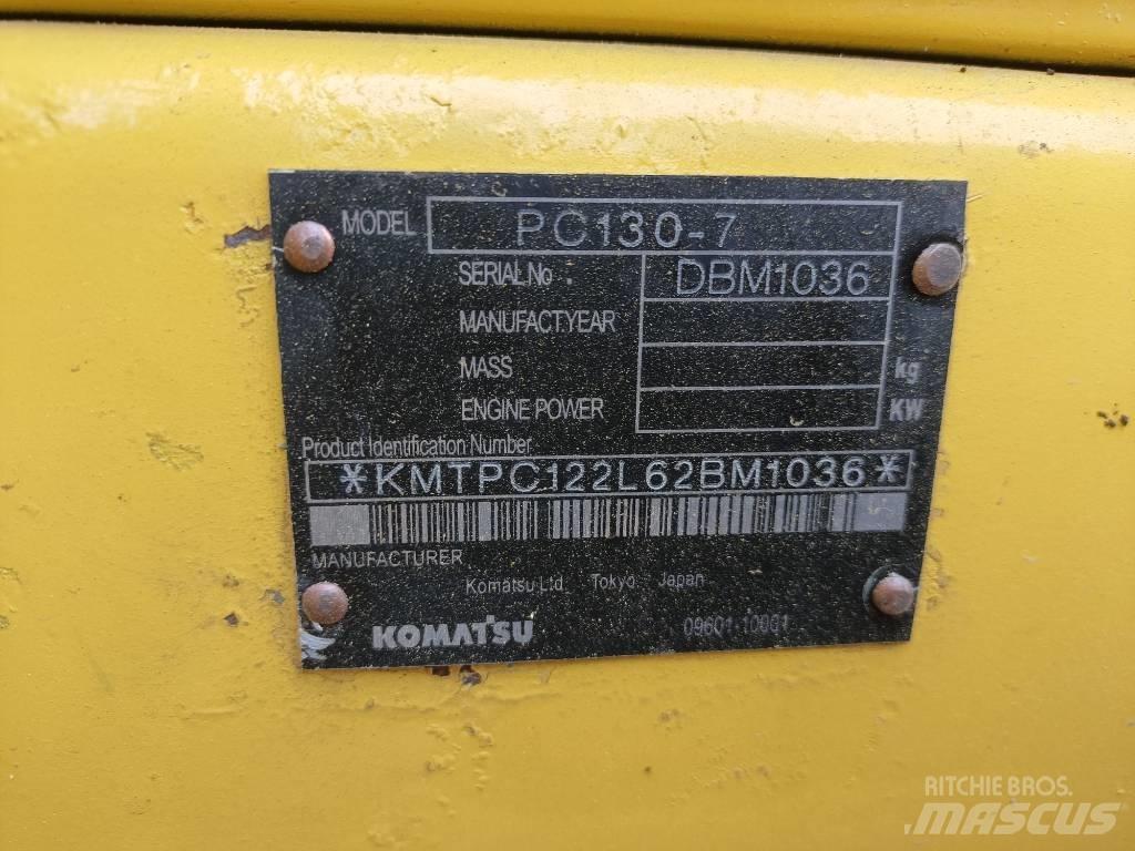 Komatsu PC130 Beltegraver