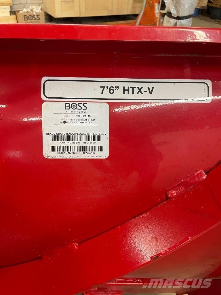 Boss 7'6'' HTX-V Snøploger- og skjær