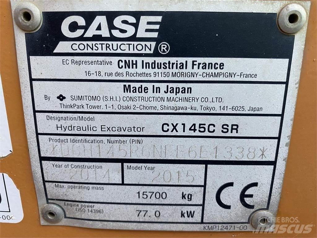 CASE CX145C Beltegraver