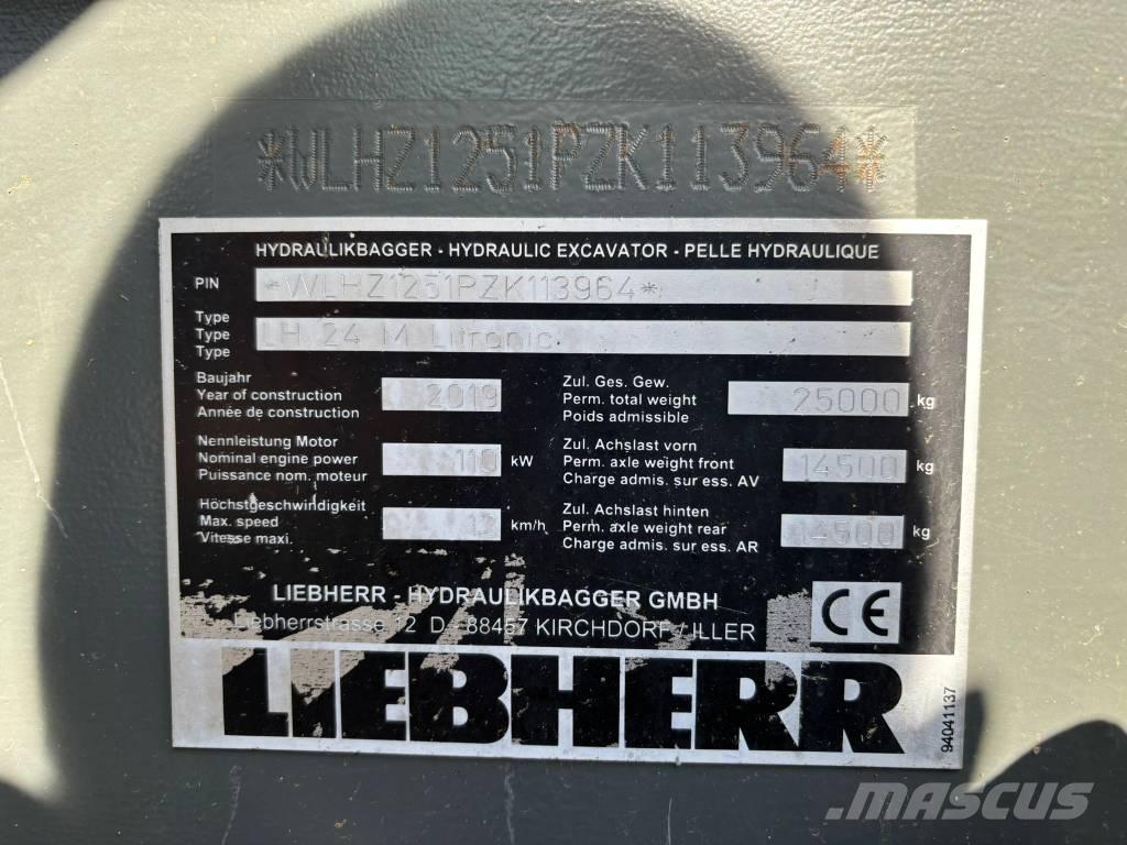 Liebherr LH 24 M Gravemaskiner for avfallshåndtering