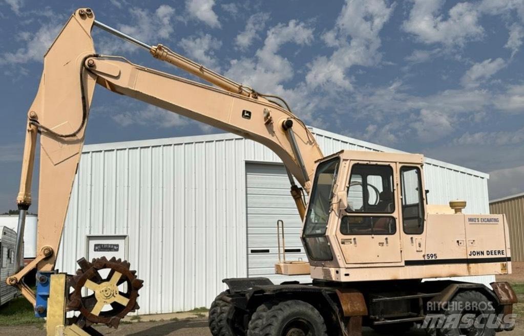 John Deere 595 Hjulgravere