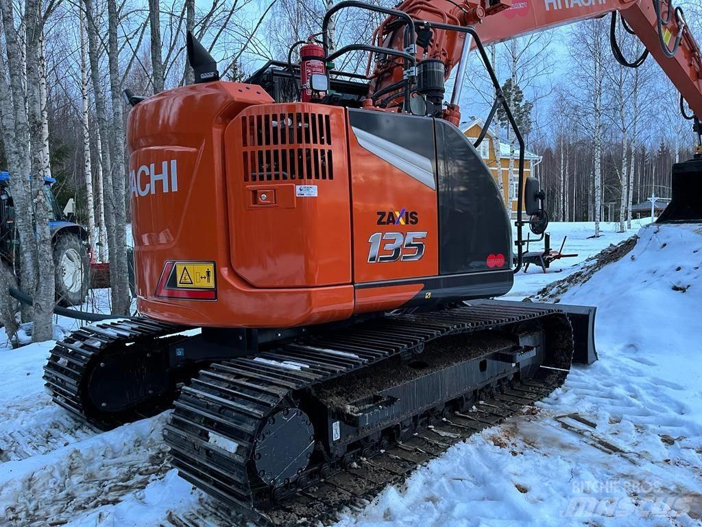 Hitachi ZX135US-7 Beltegraver