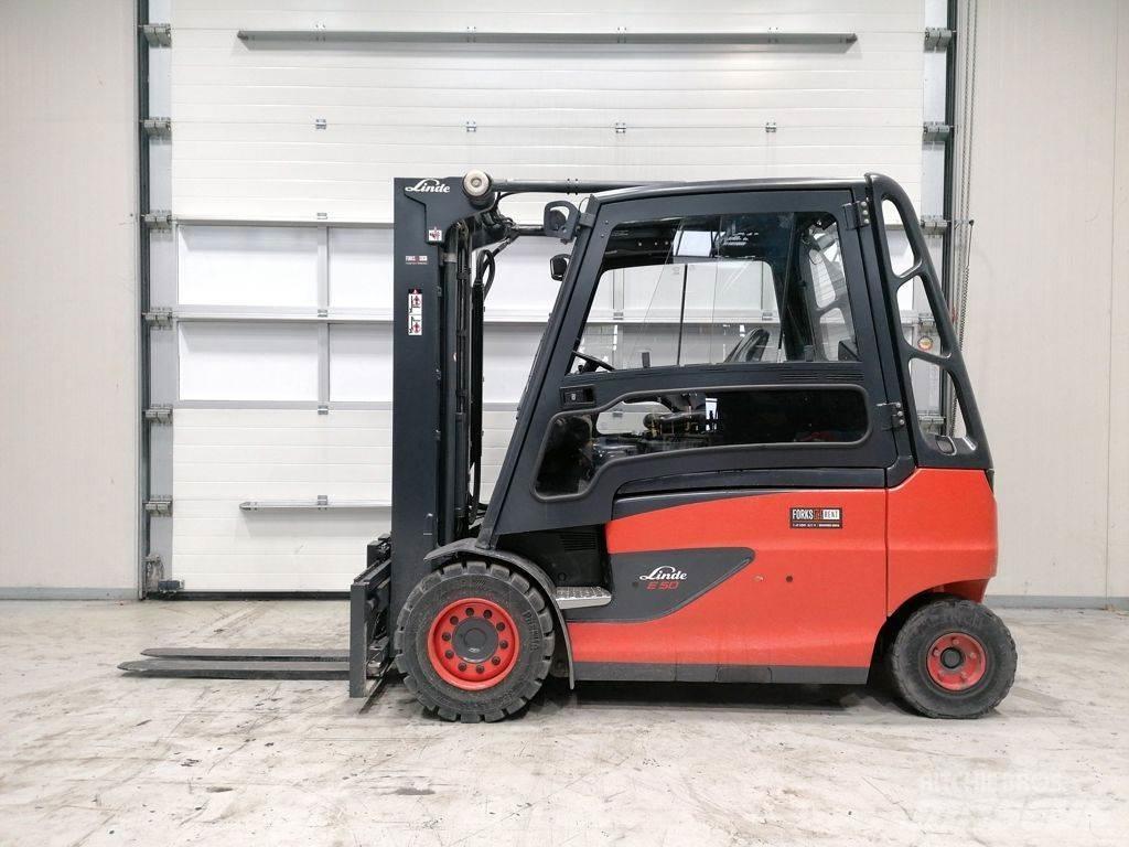 Linde E50HL-01 Elektriske trucker