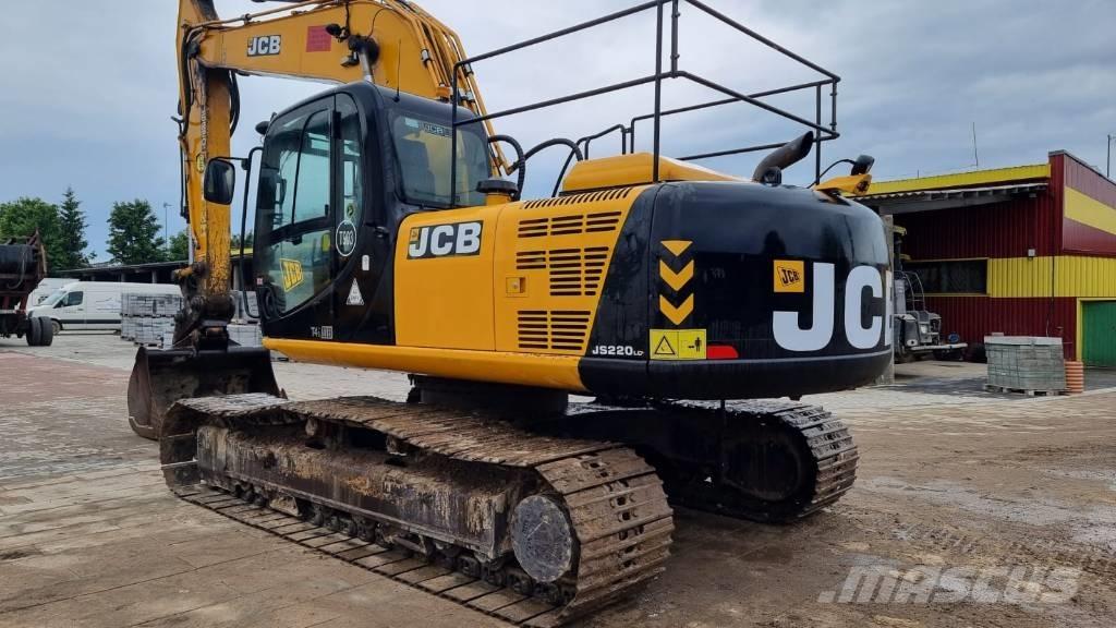 JCB JS 220 LC Beltegraver