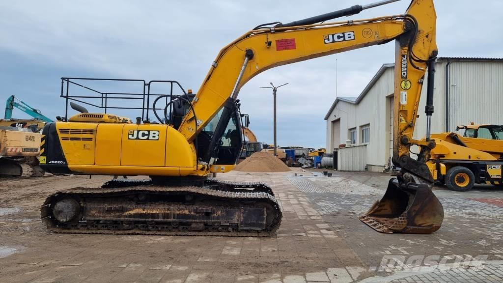 JCB JS 220 LC Beltegraver