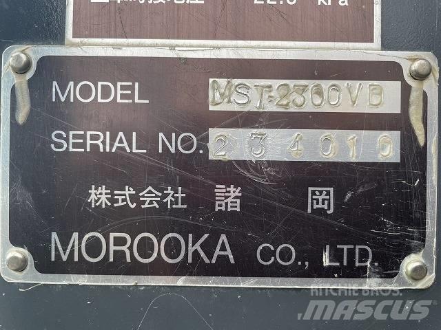 Morooka MST-2300VD Beltedumpere