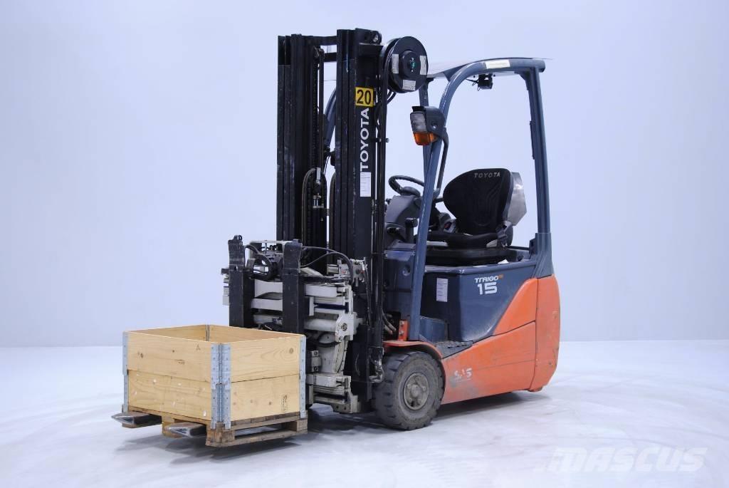 Toyota 8FBET15 Elektriske trucker