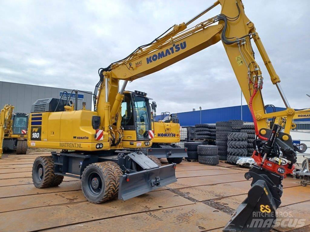 Komatsu PW180-11E0 Hjulgravere