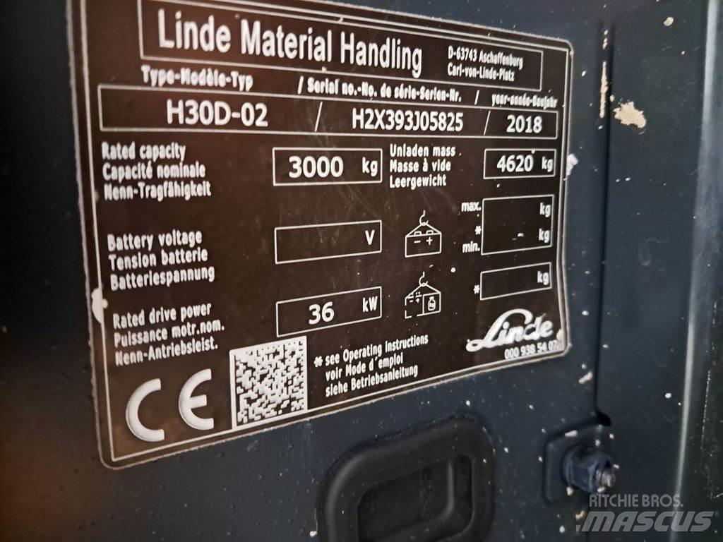 Linde H30D-02 Diesel Trucker