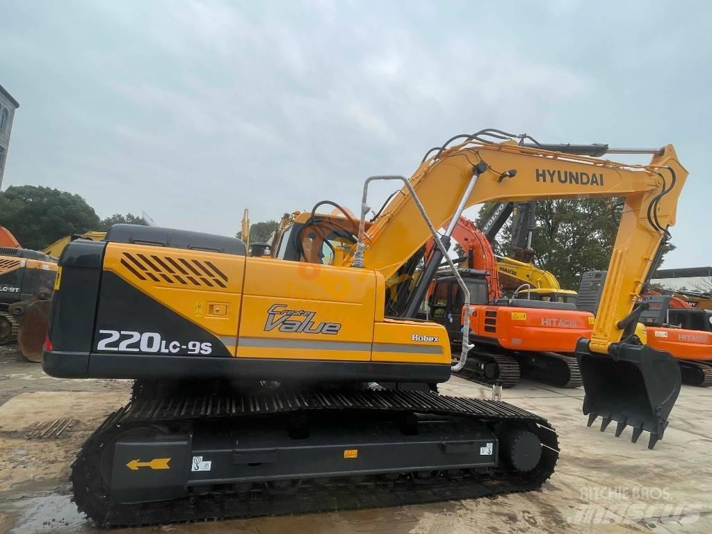 Hyundai 220LC-9S Beltegraver