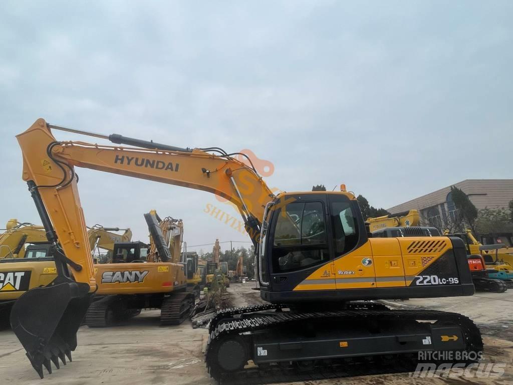 Hyundai 220LC-9S Beltegraver