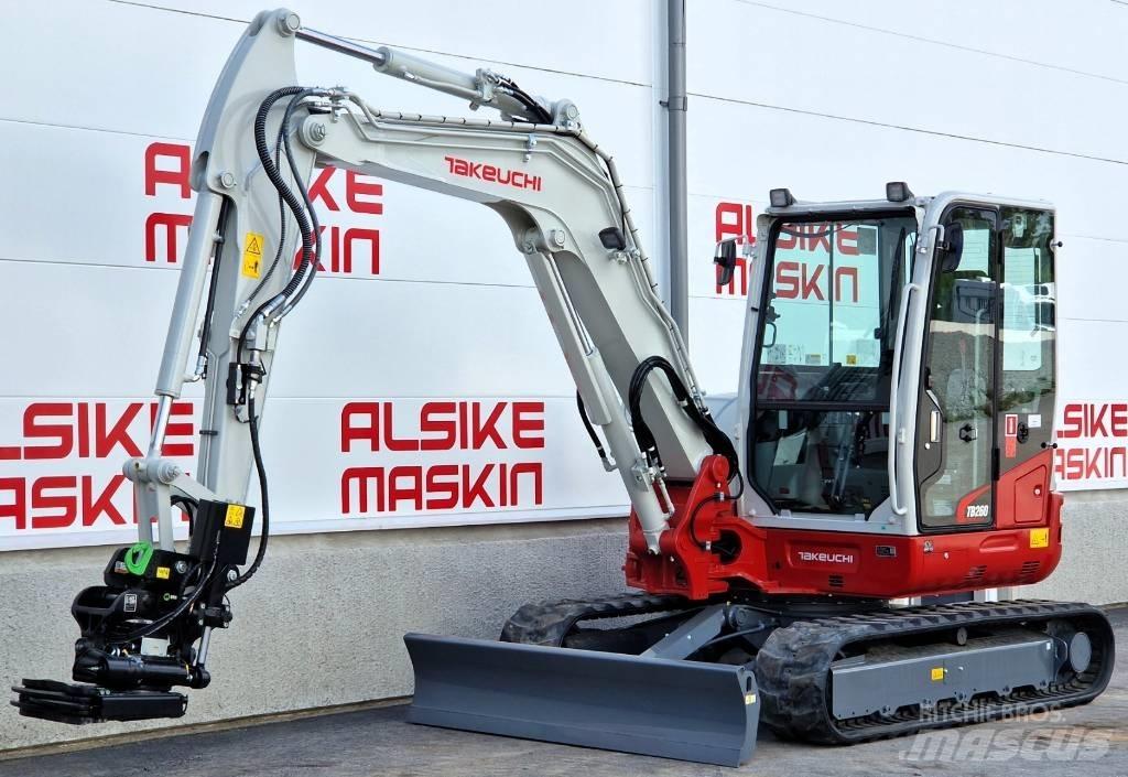 Takeuchi TB 260 Minigravere <7t