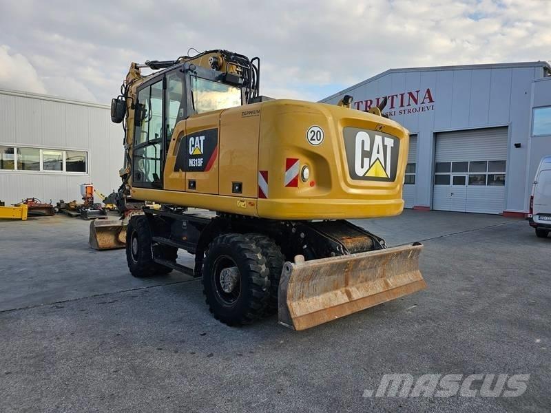 CAT M 318 F Hjulgravere