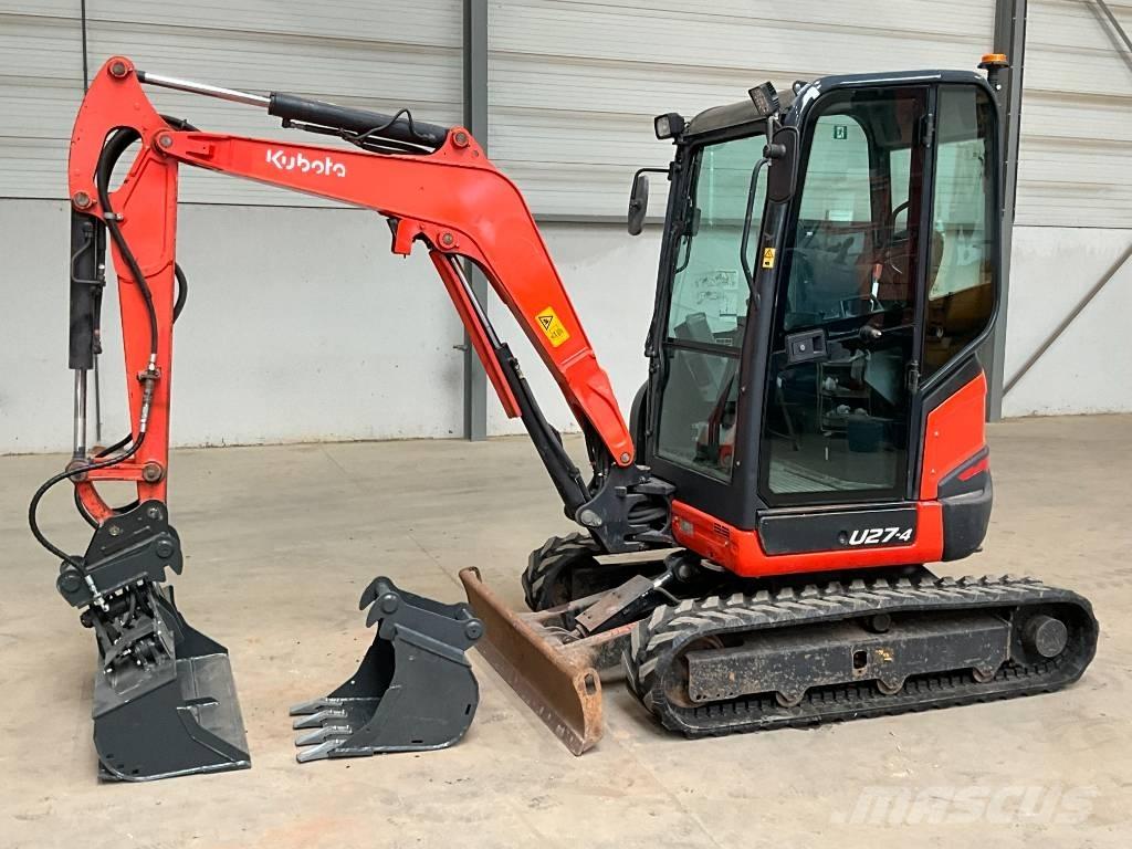 Kubota U 27-4 Minigravere <7t