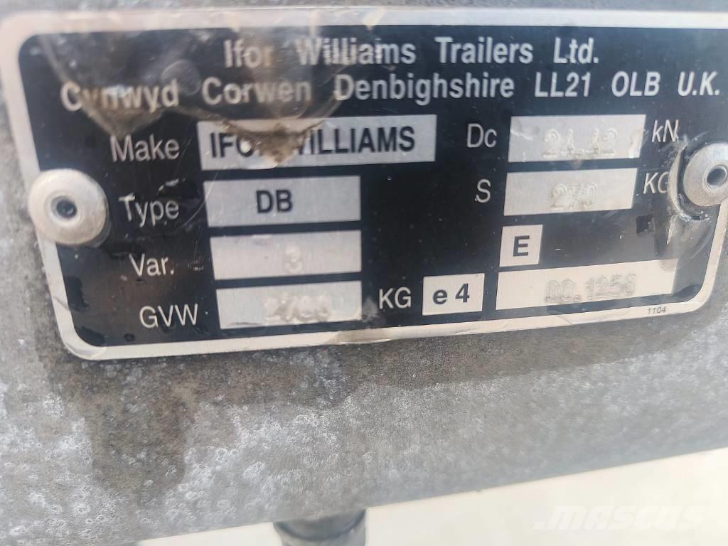 Ifor Williams GX 84 Andre hengere