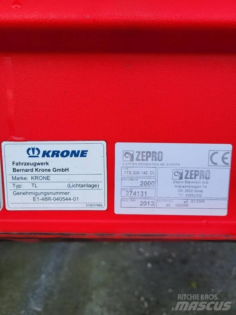 Krone SDP 27 Gardintrailer
