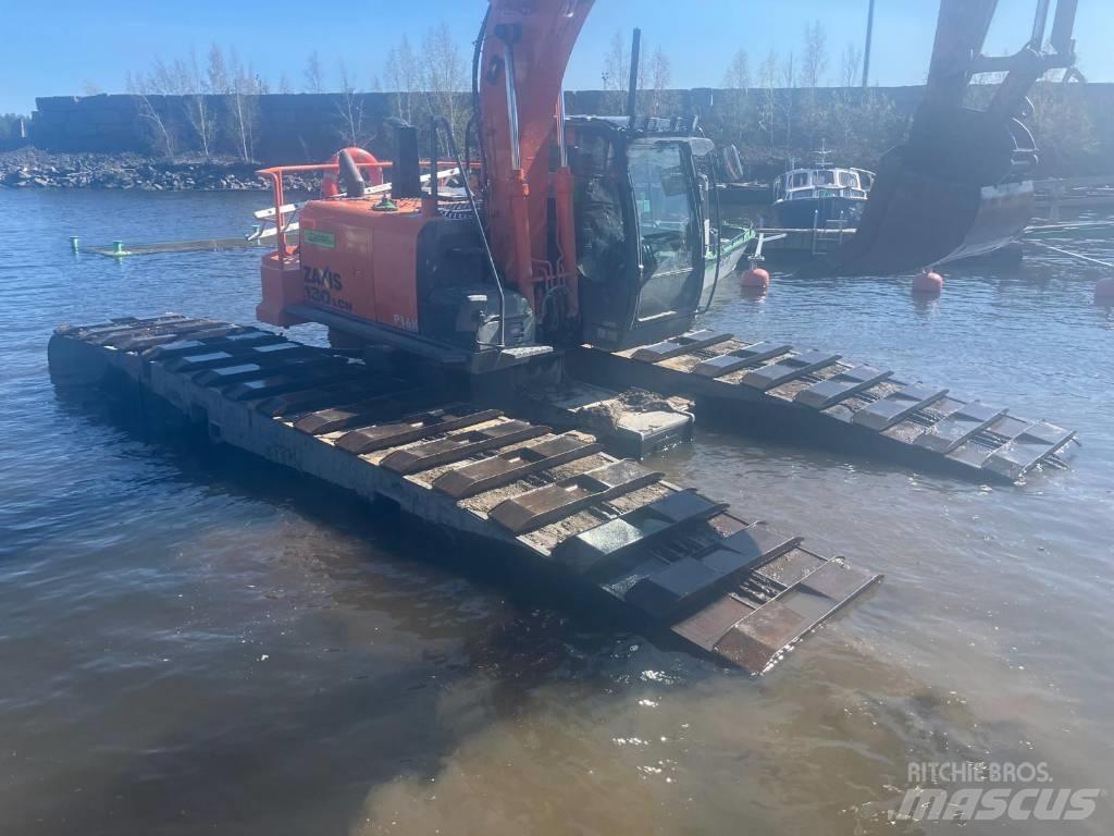 Hitachi ZX 130LCN Amfibiske Gravemaskiner