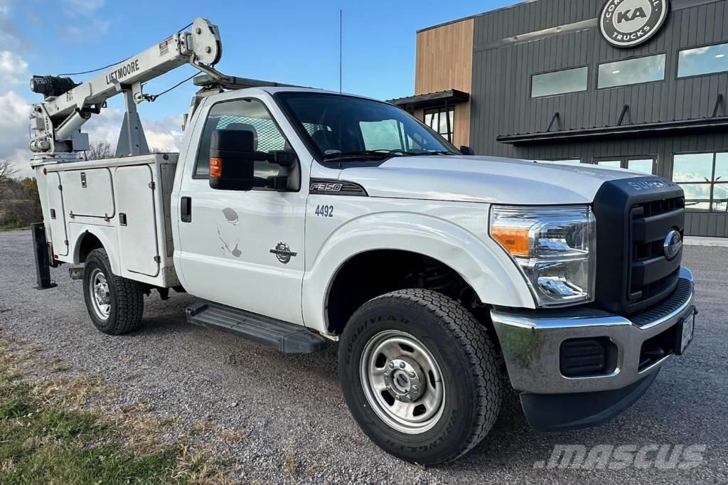 Ford F 350 XL SD Beltegående Kran