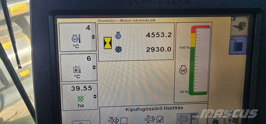 John Deere T 550 Skurtreskere