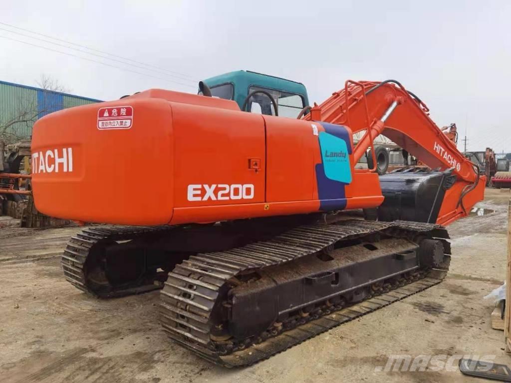 Hitachi EX 200 Beltegraver
