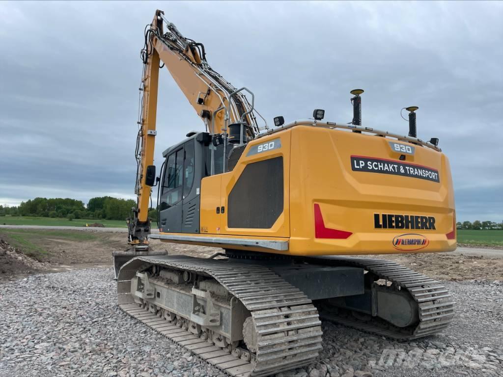 Liebherr R926 Gravemaskiner med lang bom