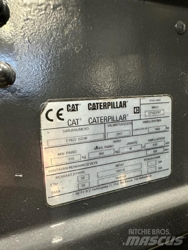 CAT EP 16 CPNT Elektriske trucker