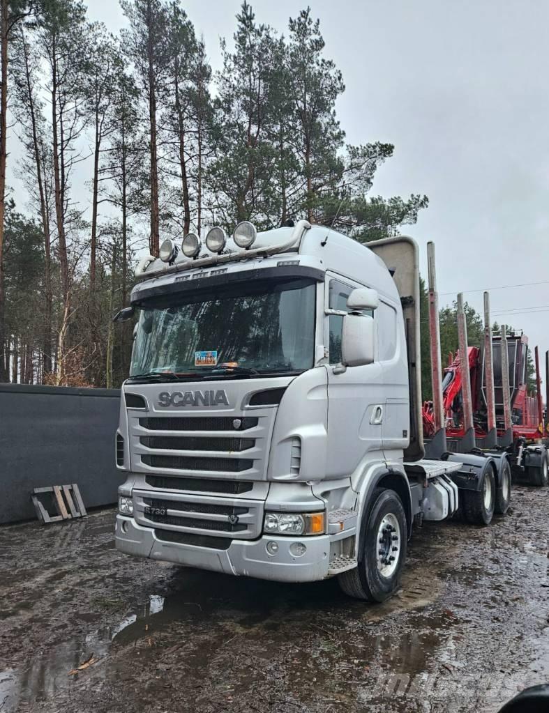 Scania R 730 Tømmerbiler