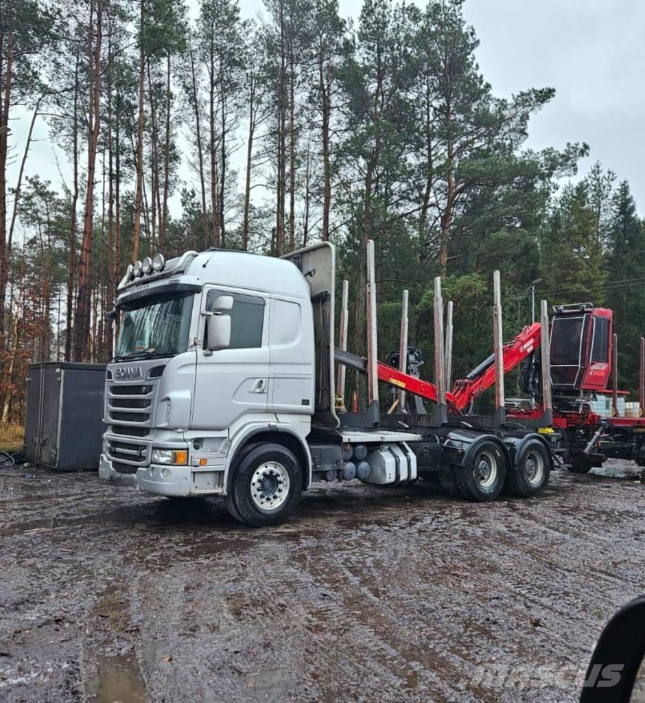 Scania R 730 Tømmerbiler