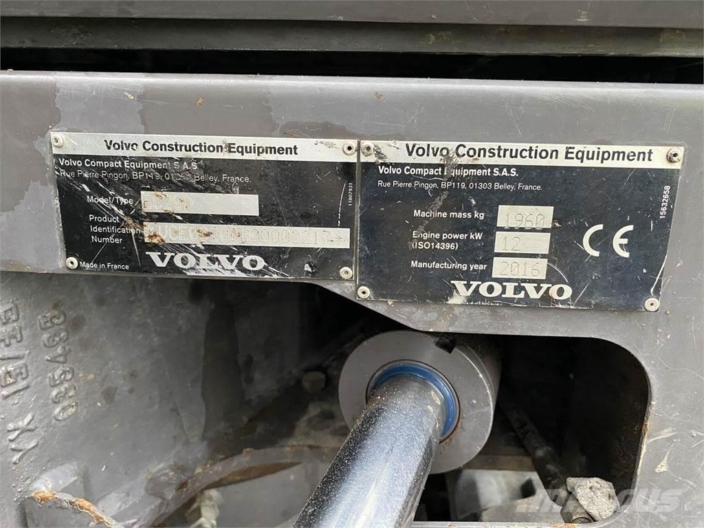 Volvo EC20D Hjulgravere