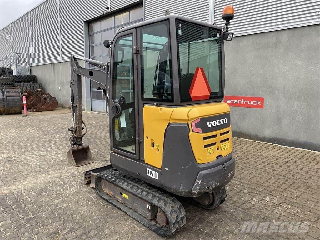 Volvo EC20D Hjulgravere