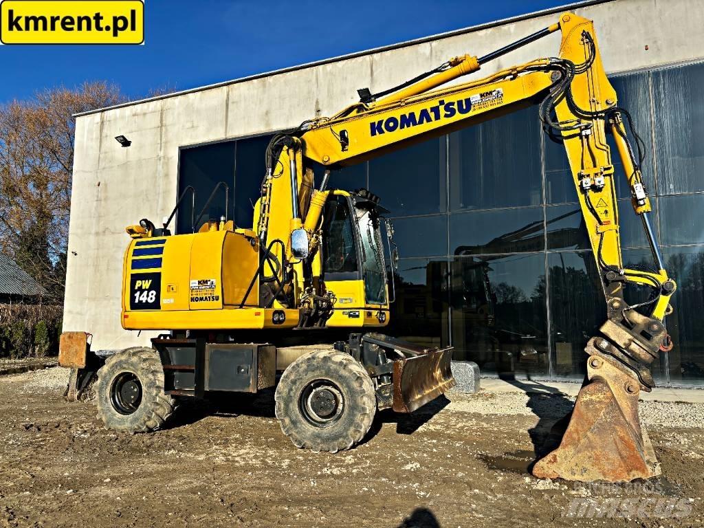 Komatsu PW 148 Hjulgravere