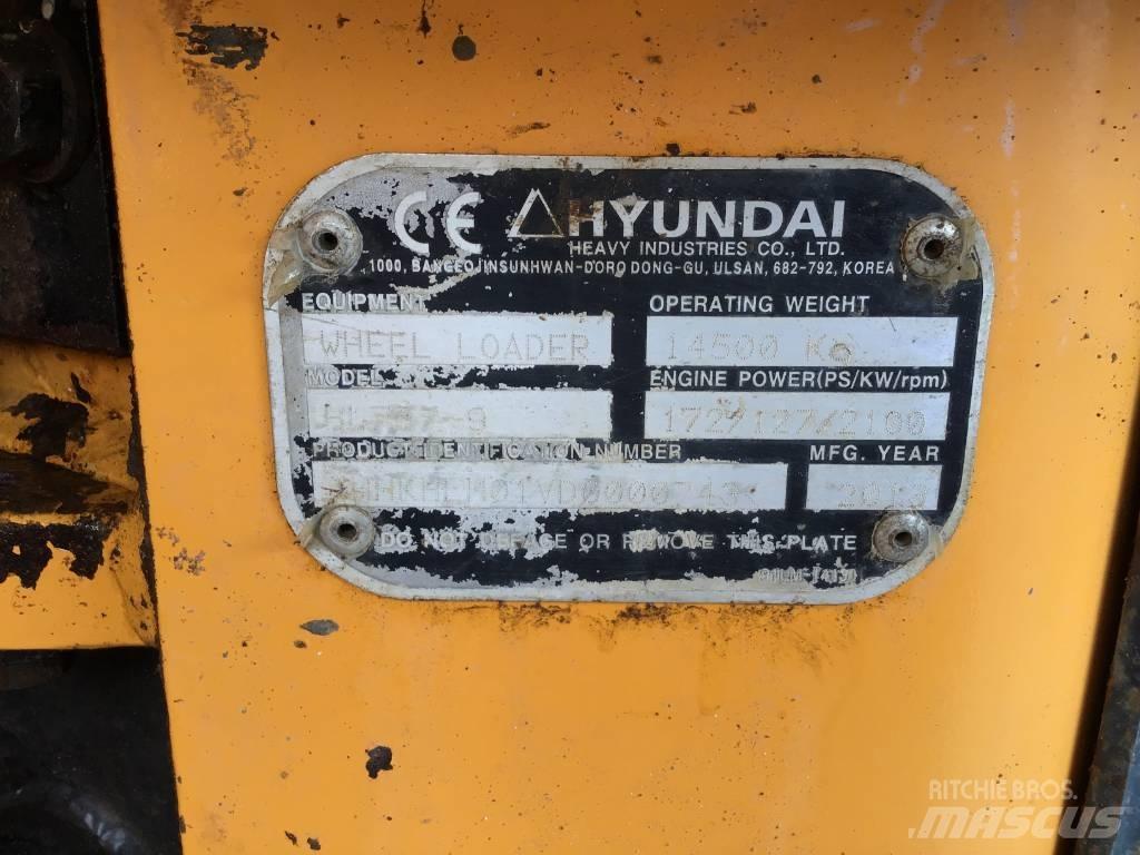 Hyundai HL 757-9 Hjullastere