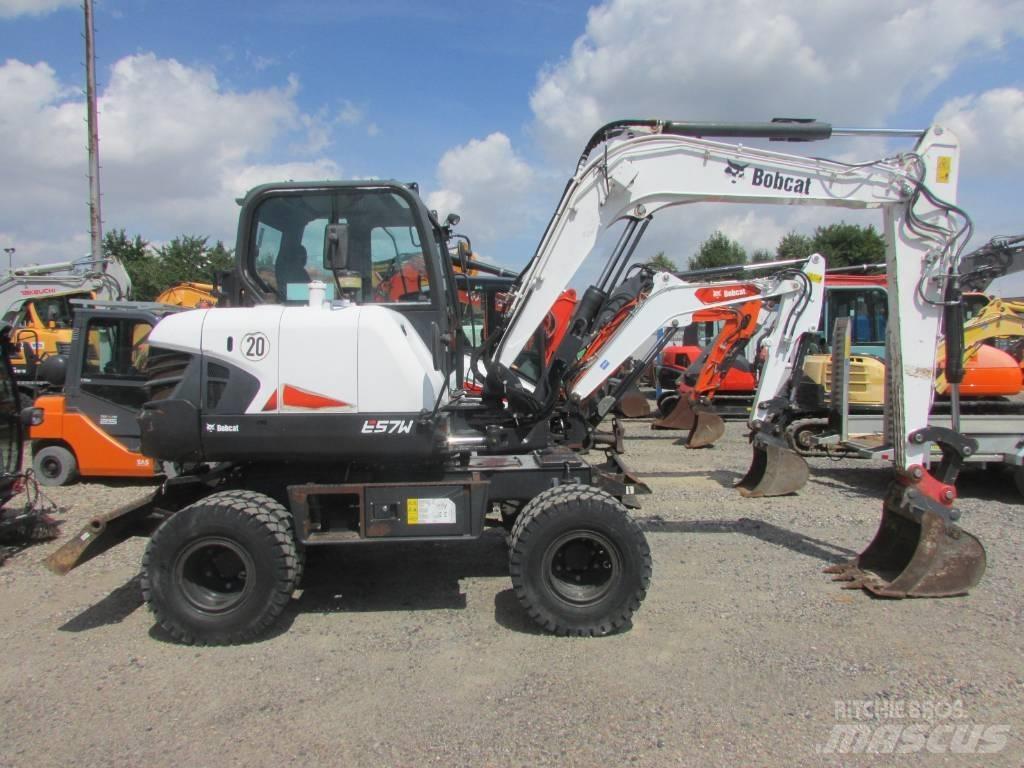 Bobcat E 57 W Hjulgravere