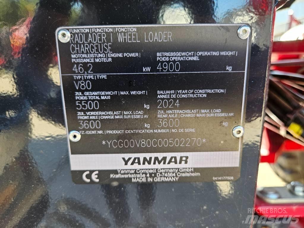 Yanmar V 80 Redskapsbærere
