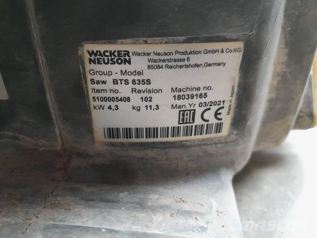 Wacker Neuson BFS635 Stein og betong sager