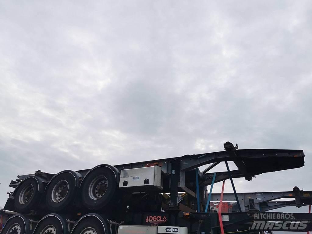 Van Hool 3B2013 Containerchassis Semitrailere
