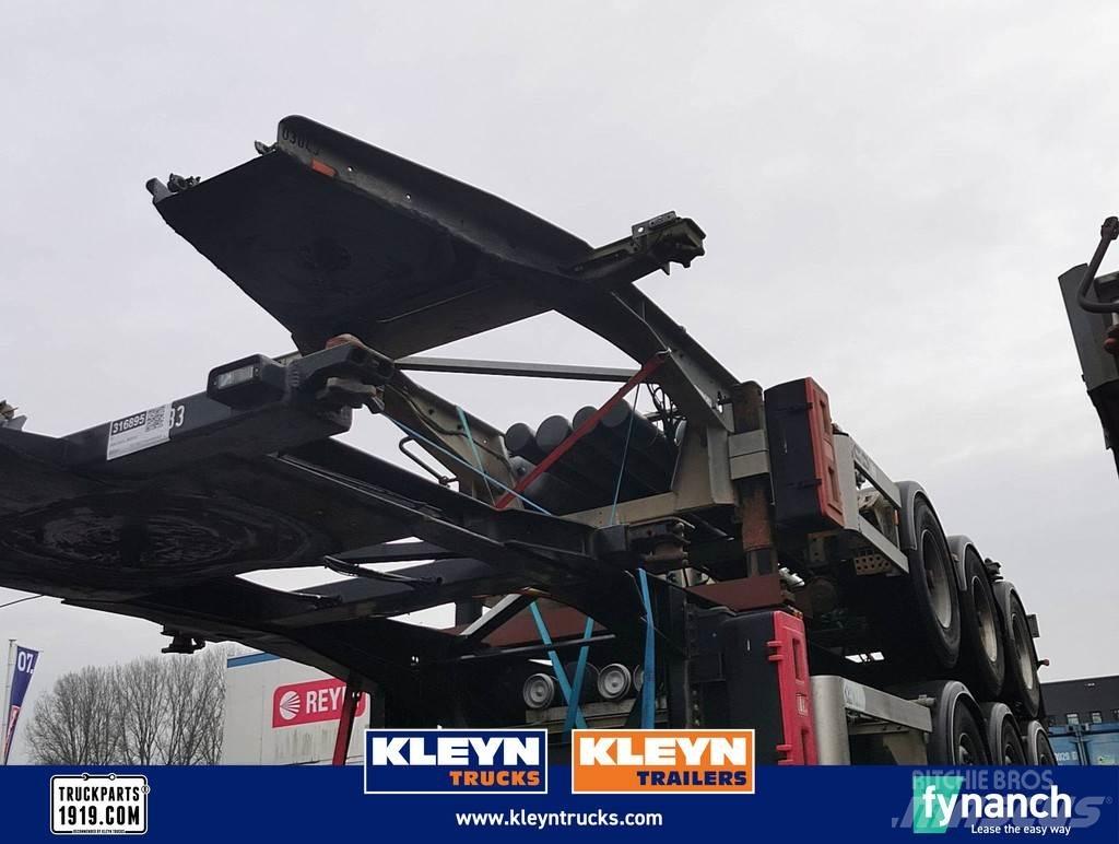 Van Hool 3B2013 Containerchassis Semitrailere