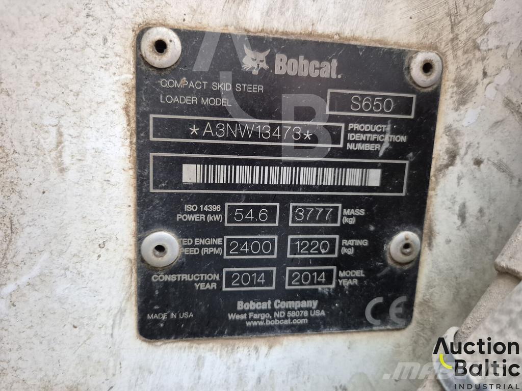 Bobcat S 650 Kompaktlastere