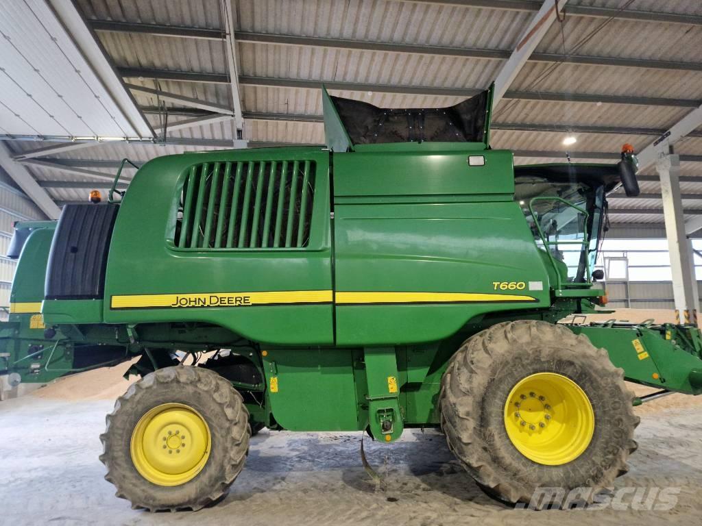 John Deere T 660 Skurtreskere