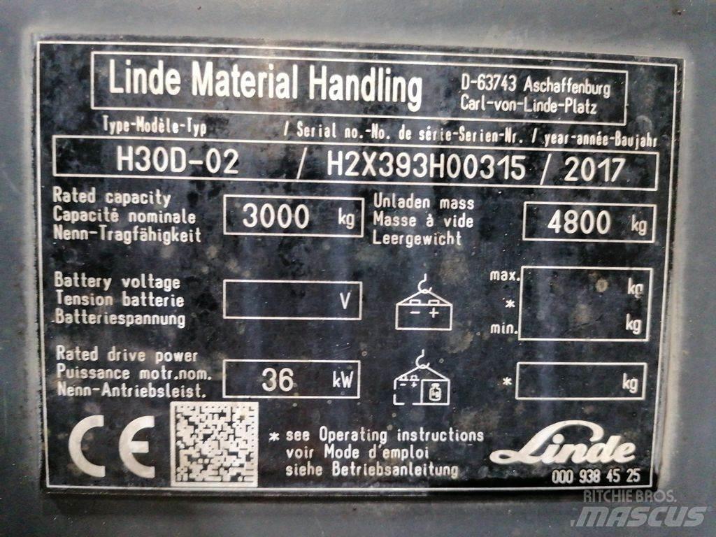 Linde H30D-02 Diesel Trucker