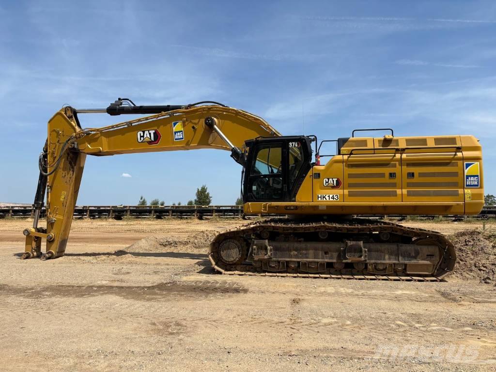 CAT 374 (On Transport) Beltegraver