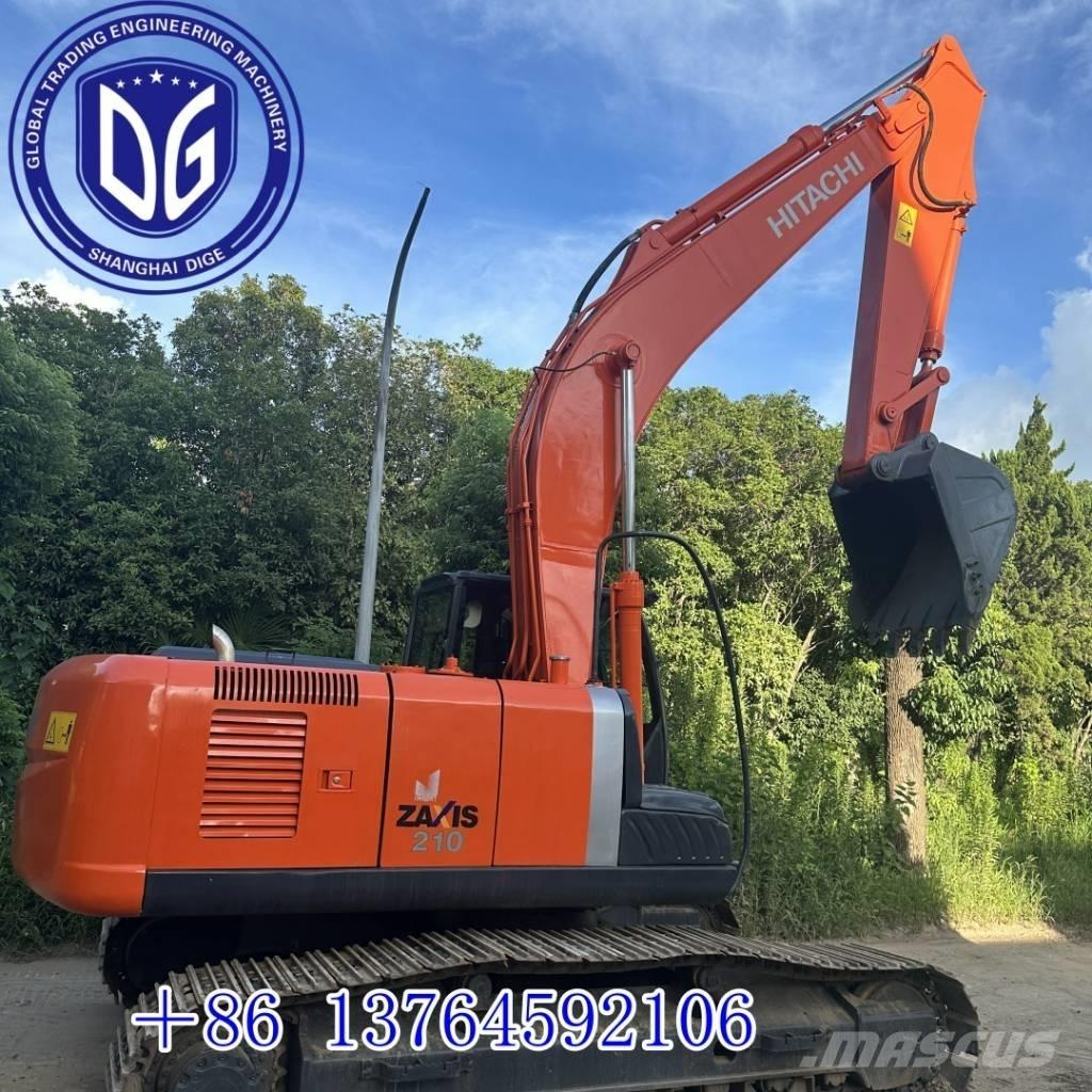 Hitachi 210LC Beltegraver