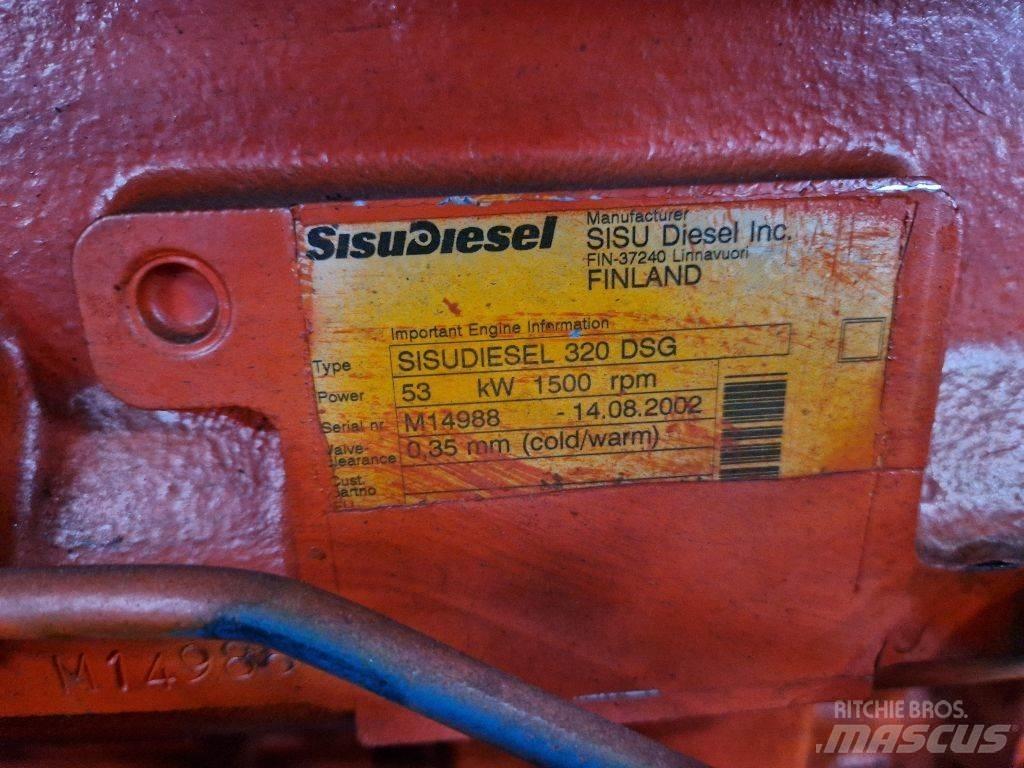  SISUDIESEL 320 DSG Diesel Generatorer
