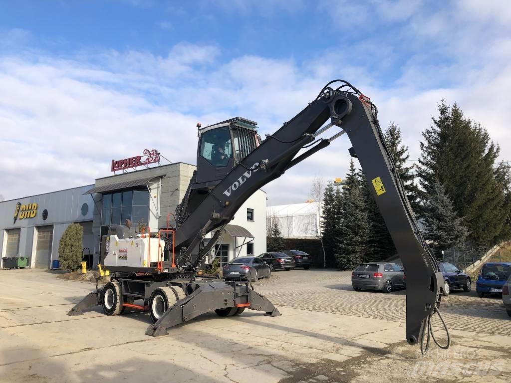 Volvo EW240EMH Gravemaskiner for avfallshåndtering