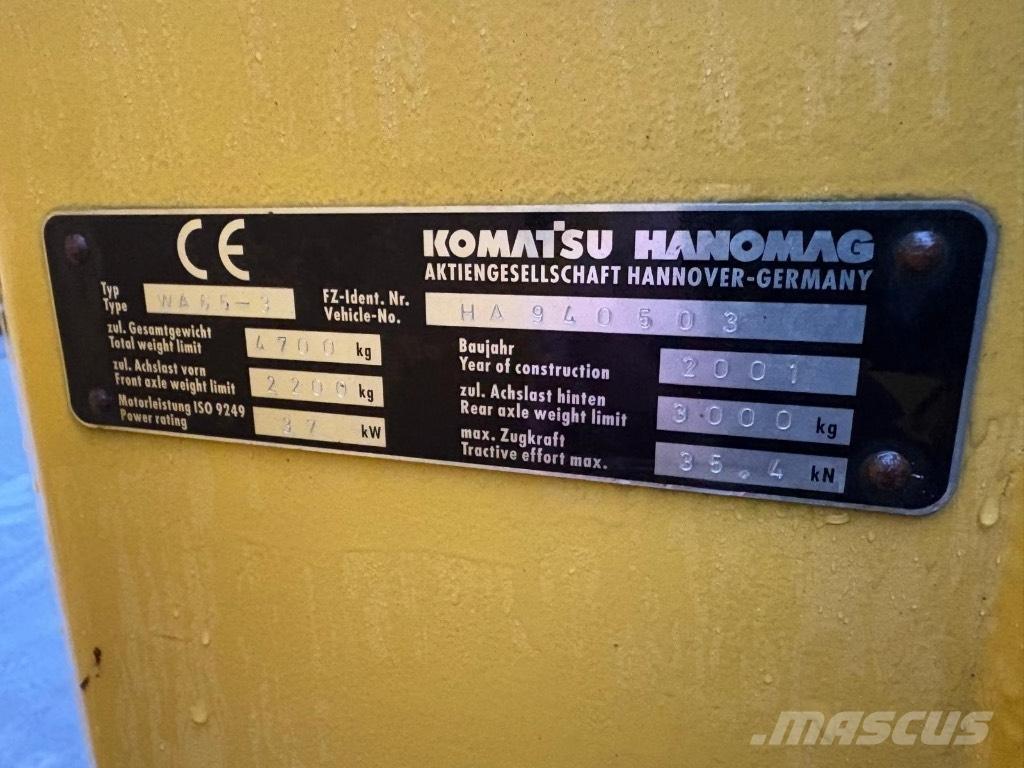Komatsu WA 65-3 Hjullastere