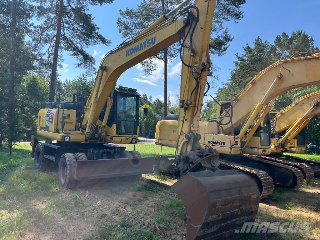 Komatsu PW 160-7 Hjulgravere
