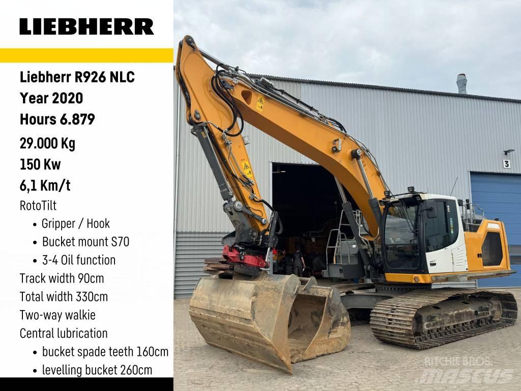 Liebherr R 926 LC Beltegraver